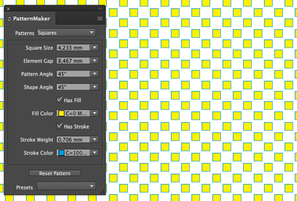 Creare pattern con InDesign