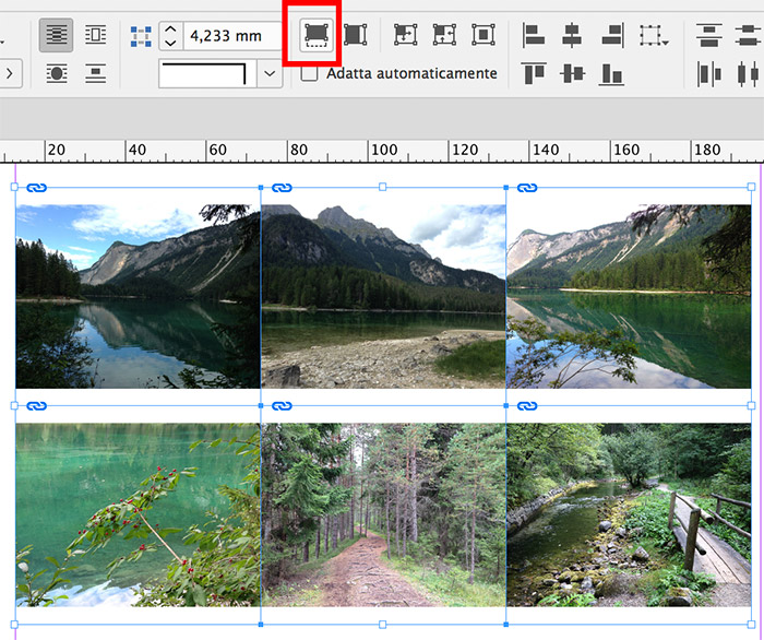 Griglia Indesign InDesign: Impaginare immagini in griglia con 1 click - Creative Master