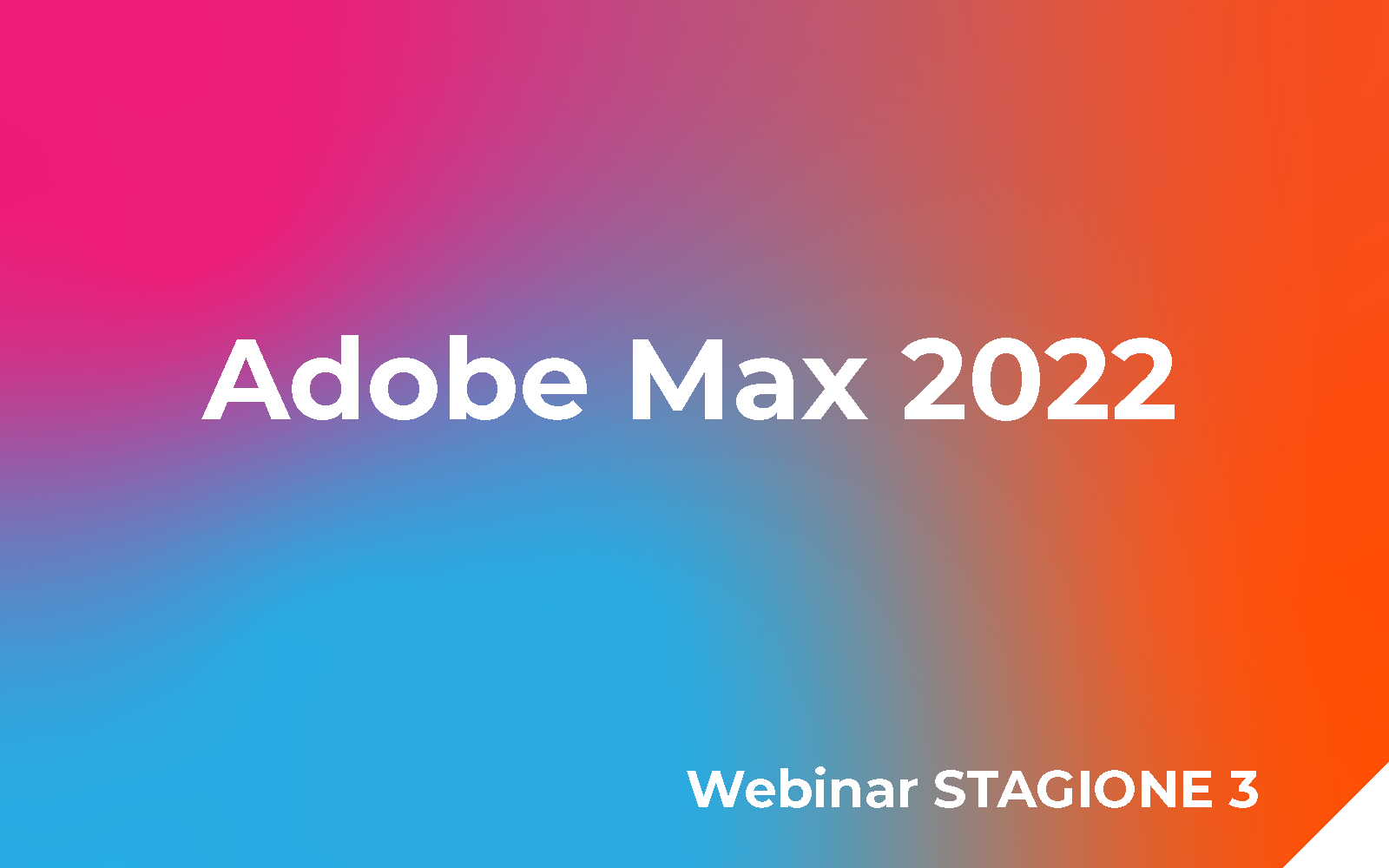 Adobe Max 2022 Webinar