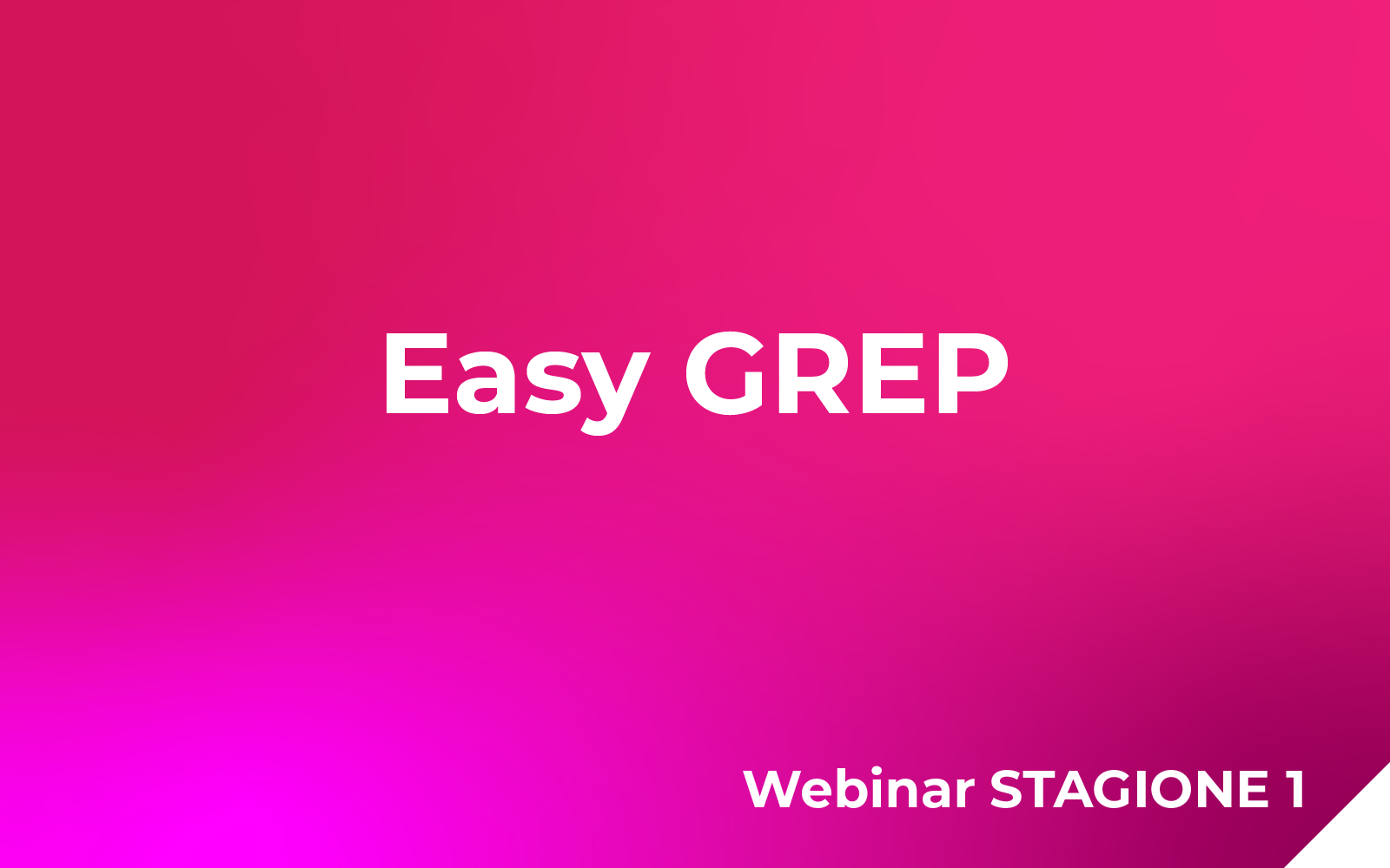InDesign: Easy Grep Webinar