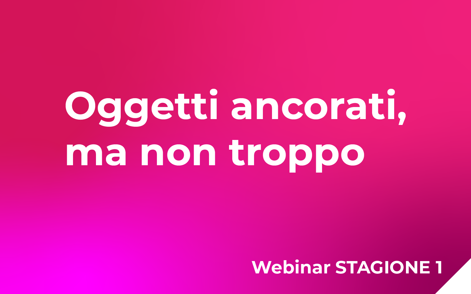 InDesign: Oggetti ancorati, ma non troppo!