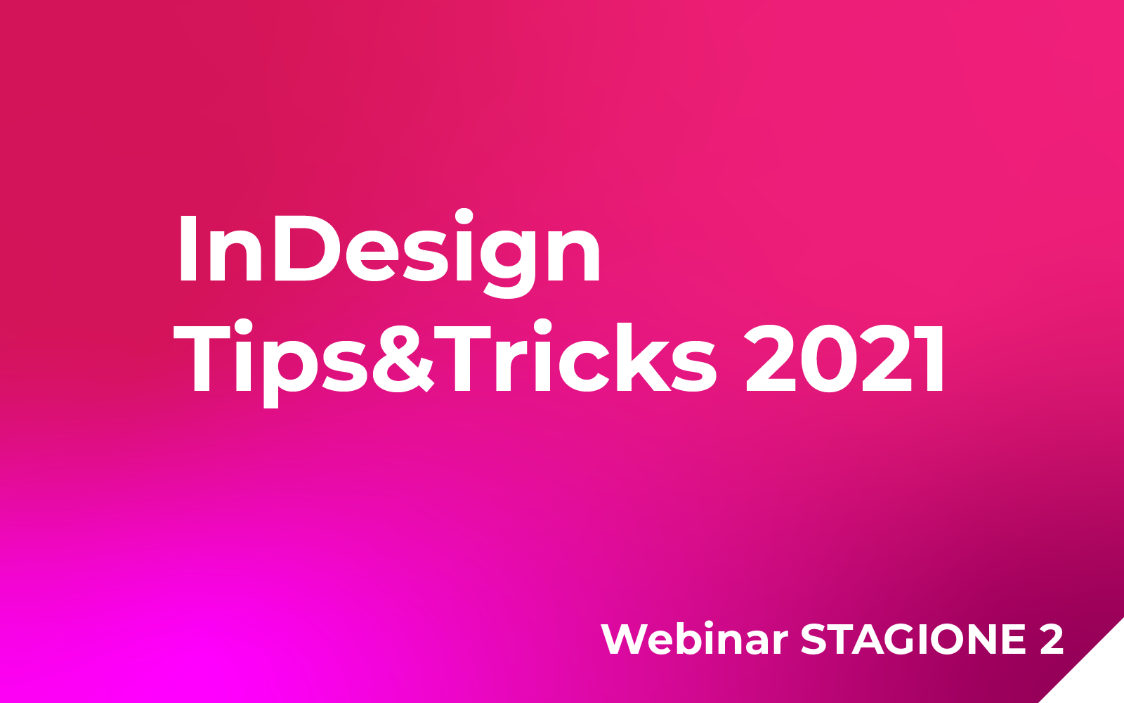 InDesign Tips&Tricks