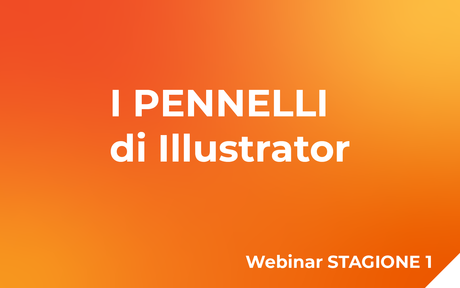 I pennelli di Illustrator Webinar