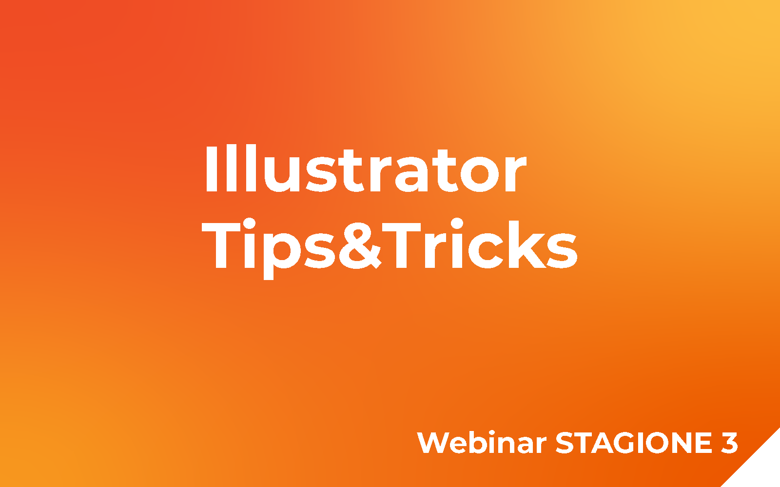 Illustrator Tips&Tricks